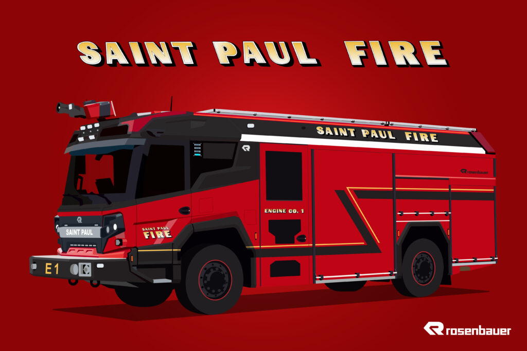 St. Paul Fire Department Invests in the Future with Electric Fire Truck