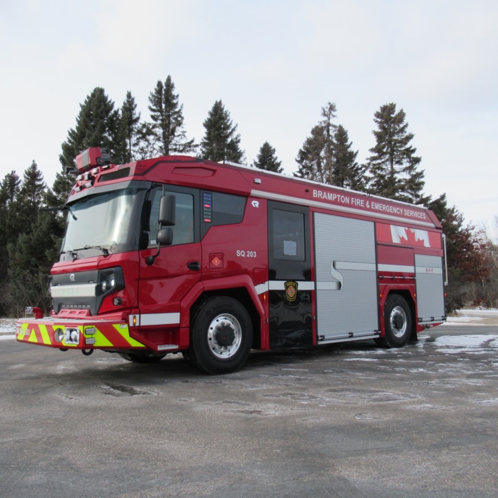 Rosenbauer RTX Electric Fire Truck