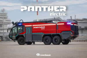 Rosenbauer PANTHER electric ARFF Vehicle